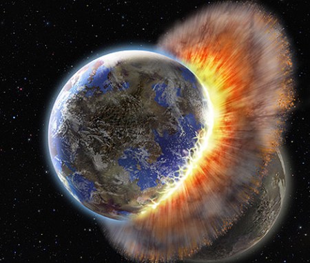 colliding planets