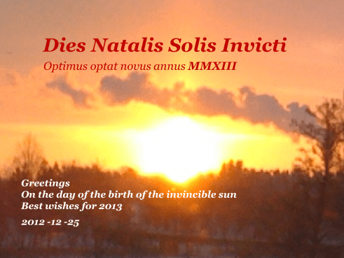 sol invictus 2012