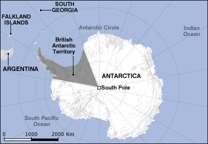falklands and antarctica (BBC)
