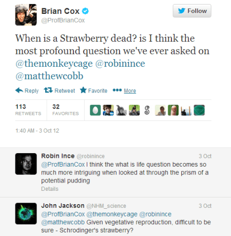 Brian Cox Strawberry