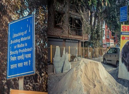 Typical street Delhi