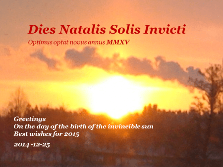sol invictus 2014