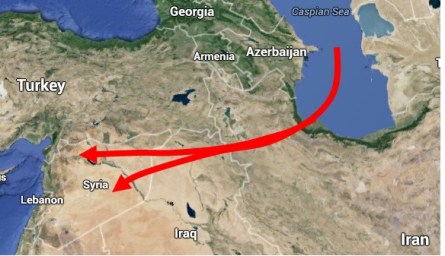 4 Russian warships launch 26 missiles against ISIS from Caspian Sea