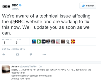 BBC down
