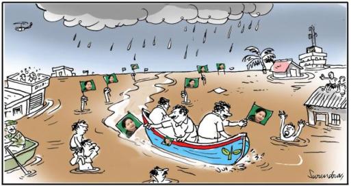 The Hindu cartoon chennai floods 20151208