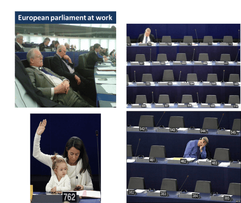 European parliament at work