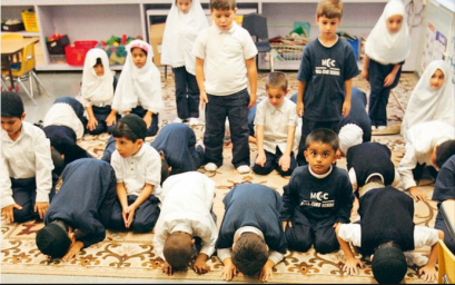 children - islamic kidergarden Austria - Getty images