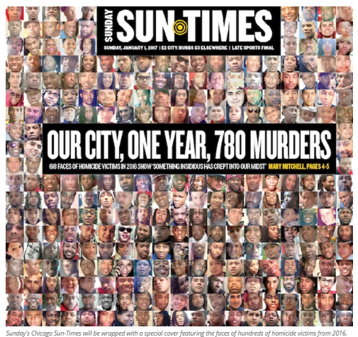 Chicago murders 2016 - Chicago Sun Times